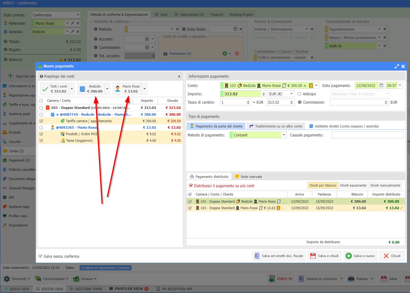 Collegamento Addebiti/Accelerati - Tessuto Cotone/Poliestere - Foto 4